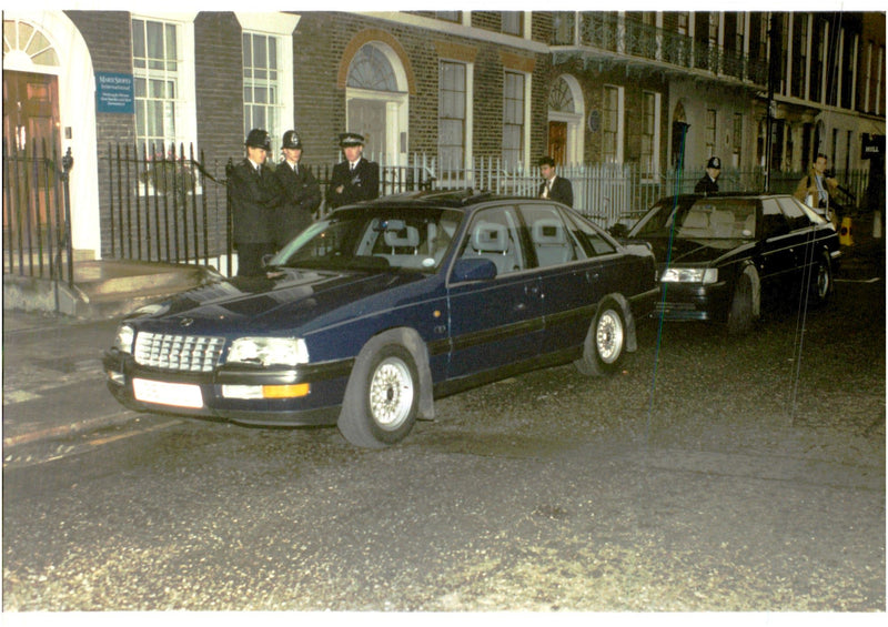 Princess Diana's "patriotic" Vauxhall were made in Germany - Vintage Photograph