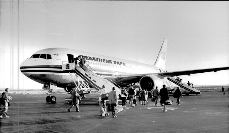 Companies Braathens SAFE's 737: a - Vintage Photograph