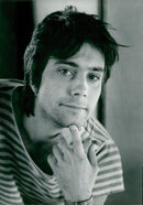 Anders Karlsmark in the music group commando M Mouse - Vintage Photograph