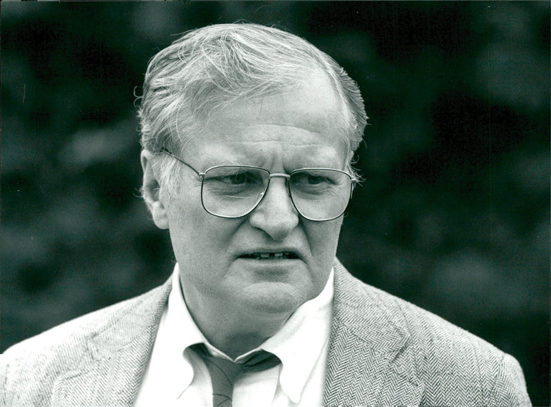 The writer John Ashbery - Vintage Photograph