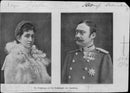 Grand Duke William of Luxembourg and his wife Marie-Anna. - Vintage Photograph