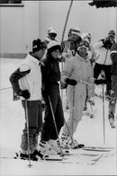 Prince Charles, Princess Diana and Princess Maria Aglae of Liechtenstein - Vintage Photograph