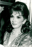 Actress Gina Lollobrigida - Vintage Photograph