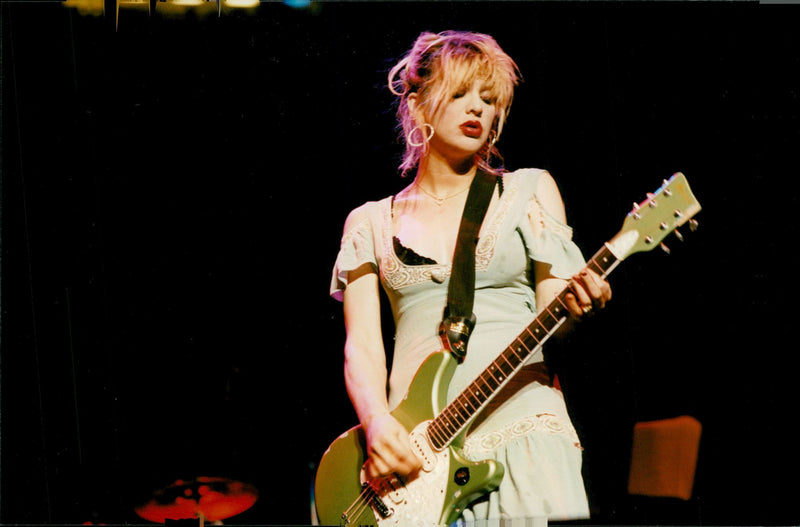 Courtney Love appears in Madison Square Garden - Vintage Photograph