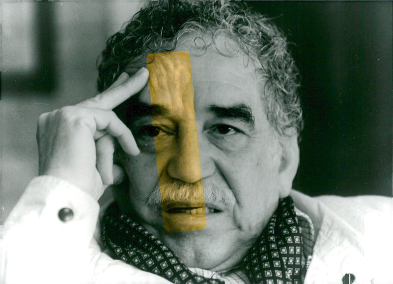 1982 Nobel Prize winner in Literature, Gabriel GarcÃ­a MÃ¡rquez - Vintage Photograph