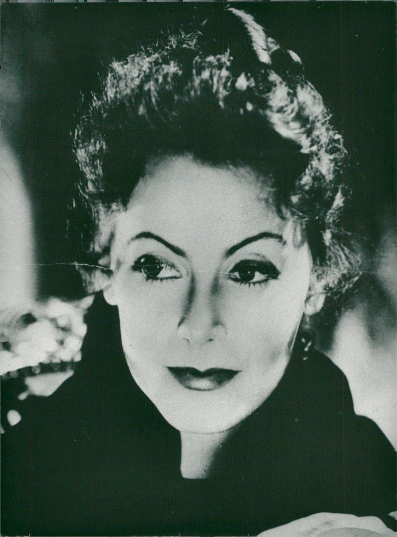 Actress Greta Garbo - Vintage Photograph