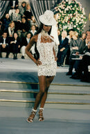 Model from John Galliano's Haute Couture fashion show - Vintage Photograph