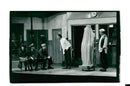 Stage from the madnesses and after shave's production father's music "Stinsen brenner". - Vintage Photograph