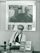 Take Erlander during his signature - Vintage Photograph