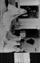 Princess Marie-Astrid and her husband Duke Christian von Habsburg-Lothringen. - Vintage Photograph