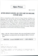 Prince Charles together with the sons of Prince William and Prince Harry - Vintage Photograph