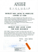 Shirley MacLaine greets fans after his AIDS AIDS concert at Radio City Music Hall - Vintage Photograph