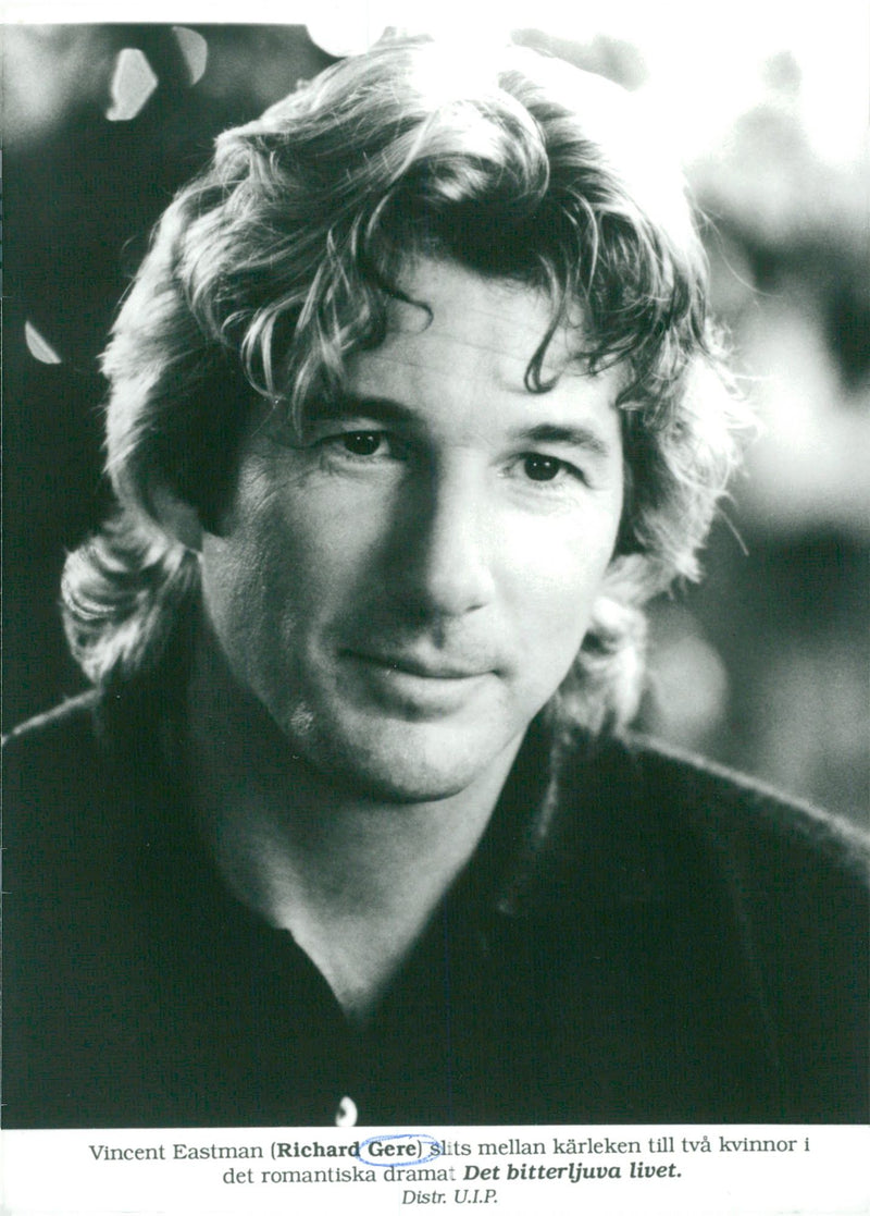Richard Gere plays Vincent Eastman in &quot;The Bitter Life&quot; - Vintage Photograph