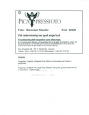 Genesis sings Ray WIlson at the concert on Globen - Vintage Photograph