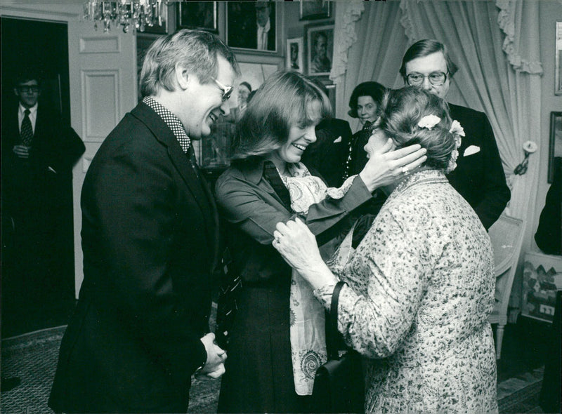 Alice Lyttkens at his 80th anniversary - Vintage Photograph