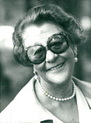 Alice Lyttkens in a warm smile - Vintage Photograph