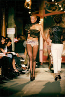 Model mannequins under Jean-Paul Gaultier's fashion show - Vintage Photograph