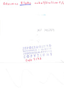 Odysseus Elytis is speaking during nobility - Vintage Photograph