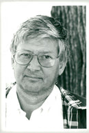 PO Enquist Writer at the National Radio Summer - Vintage Photograph