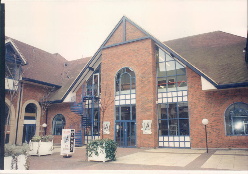 The gym where Princess Diana was smuggled with a hidden camera - Vintage Photograph