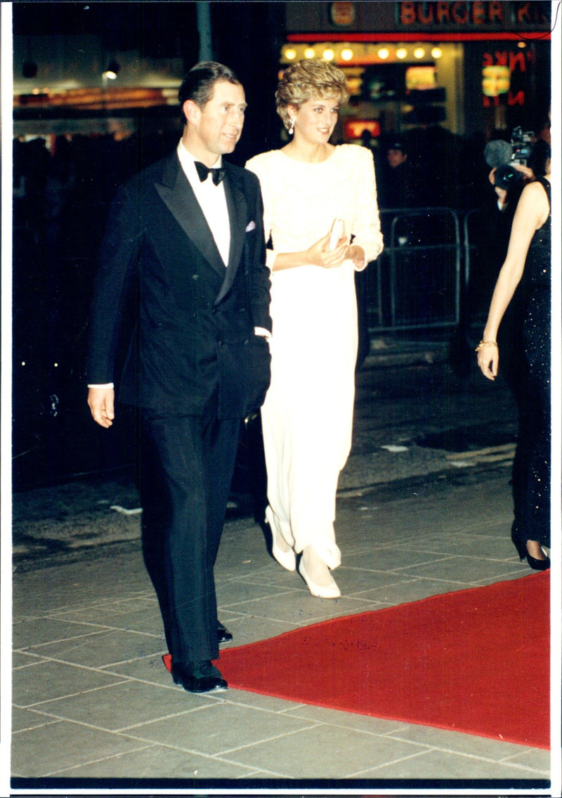 Prince Charles and Princess Diana - Vintage Photograph