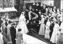 Representatives from many of Europe's royal houses attended Queen Margaret and Prince Henry's wedding. - Vintage Photograph