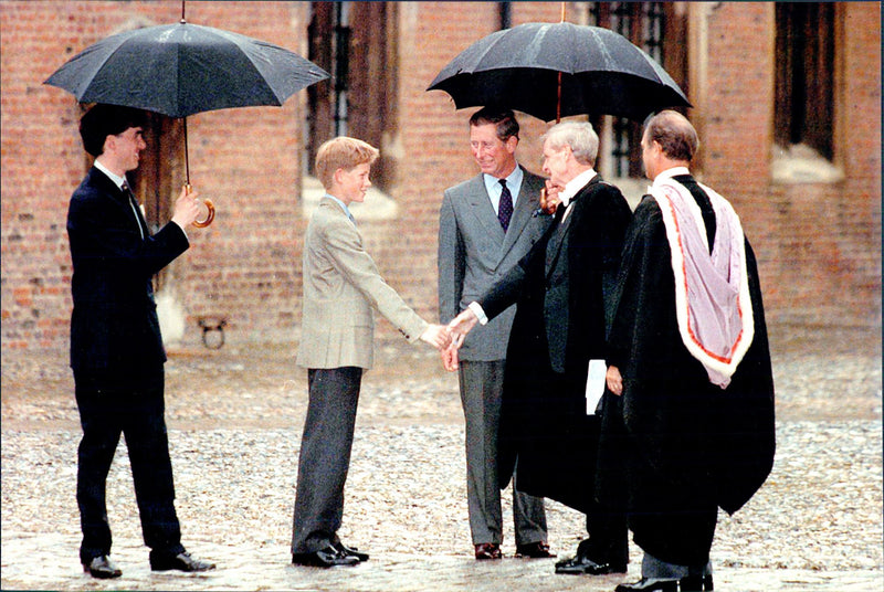 Prince Harry after his written appeal - Vintage Photograph