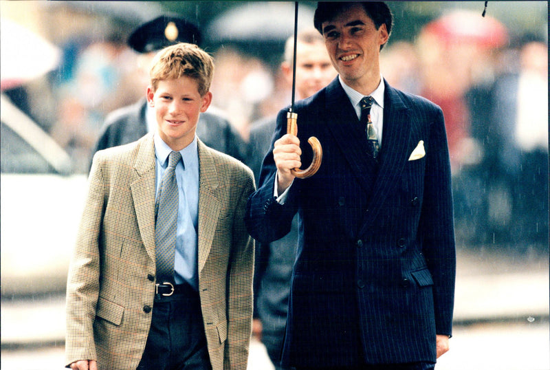 Prince Harry after his written appeal - Vintage Photograph