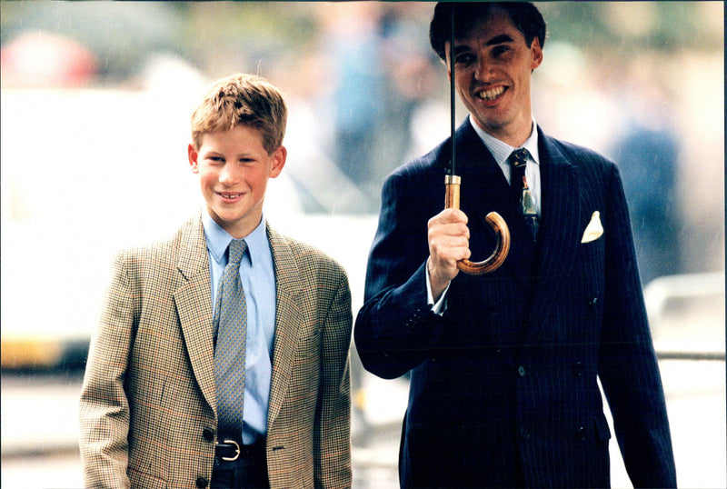Prince Harry after his written appeal - Vintage Photograph