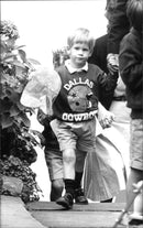 Prince Harry on his way to preschool - Vintage Photograph