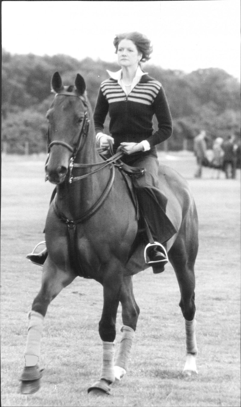 Lady Sarah, Princess Diana's older sister - Vintage Photograph