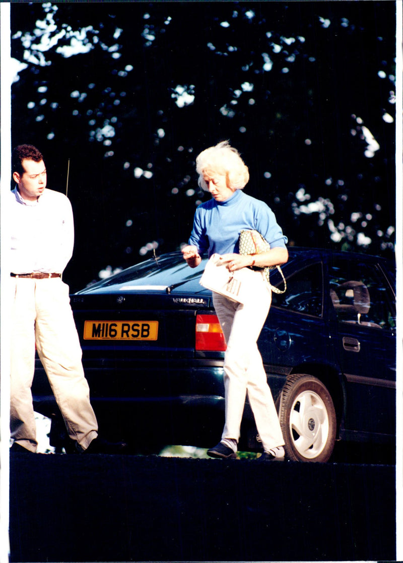 Princess Diana's mother Frances Shand Kydd - Vintage Photograph