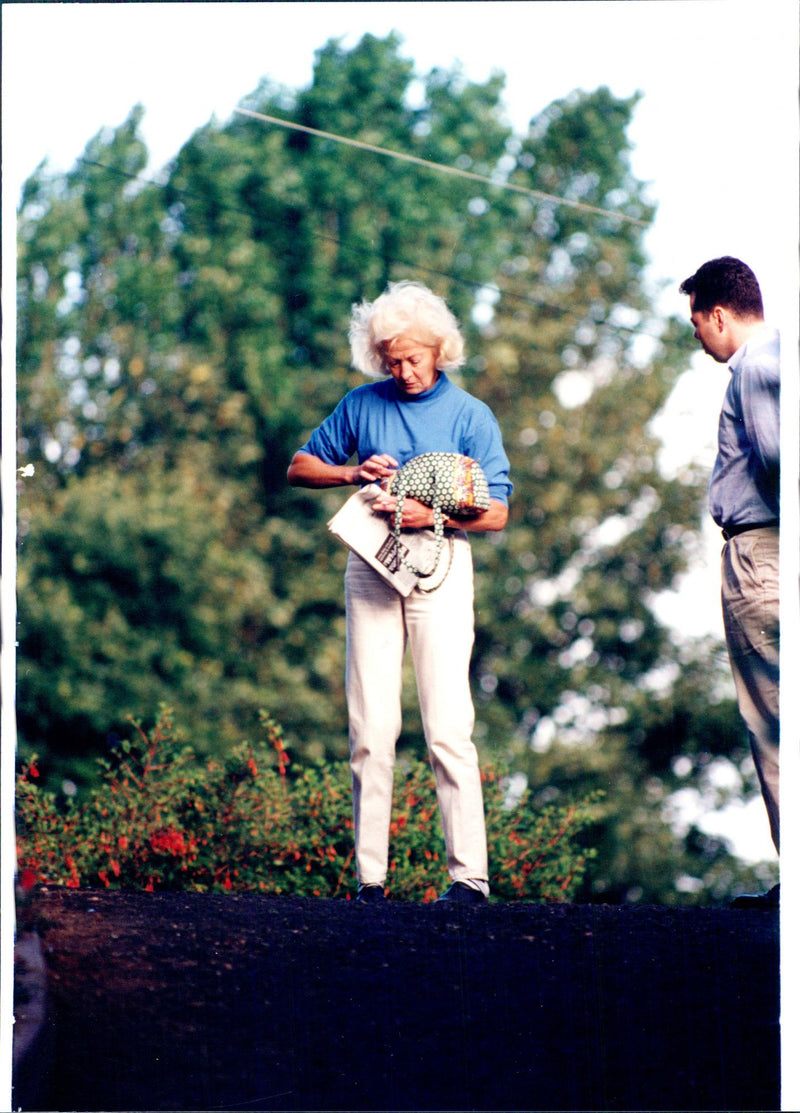 Princess Diana's mother Frances Shand Kydd - Vintage Photograph