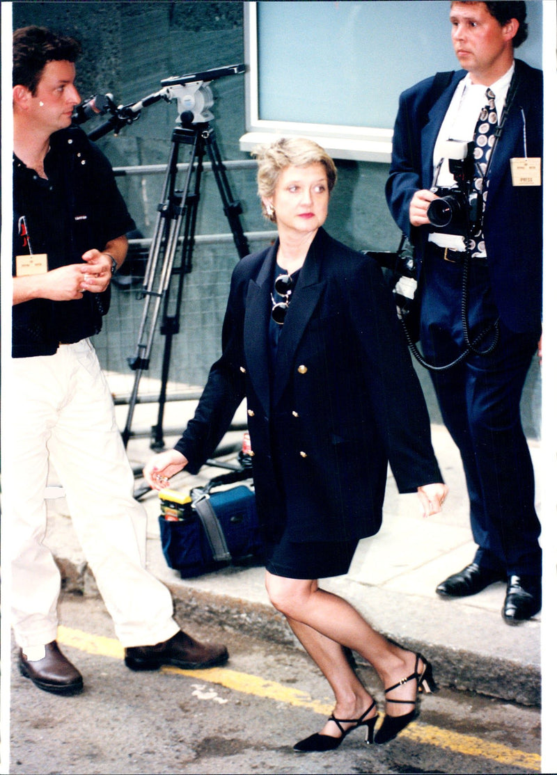 Princess Diana's secretary, Jane Atkinson - Vintage Photograph