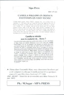 Princess Diana at the meeting with Mother Teresa - Vintage Photograph