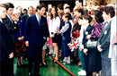 Prince Charles is visiting an event - Vintage Photograph