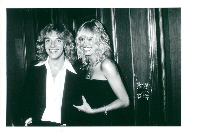 Peter Frampton along with Penny McCall at the 20th Grammy Awards in Hollywood - Vintage Photograph