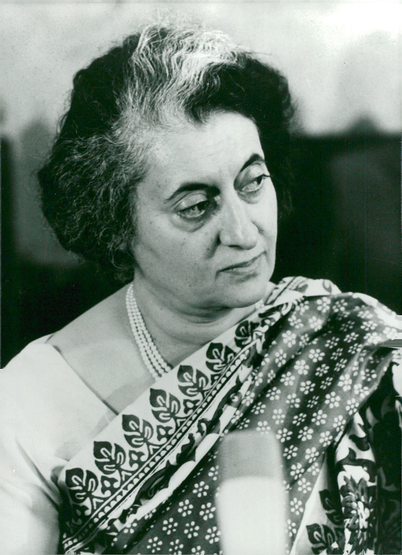 Indira Gandhi is murdered - Vintage Photograph