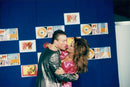 Jean-Claude Van Damme and his pregnant wife Darcy LaPier at MTV Music Awards - Vintage Photograph