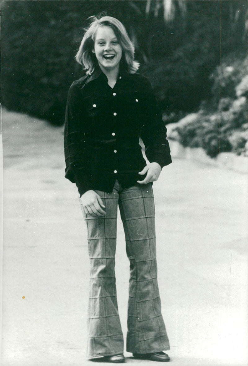 Actress Jodie Foster - Vintage Photograph