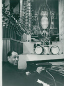 Duke Ellington appears in the Coventry Cathedral - Vintage Photograph