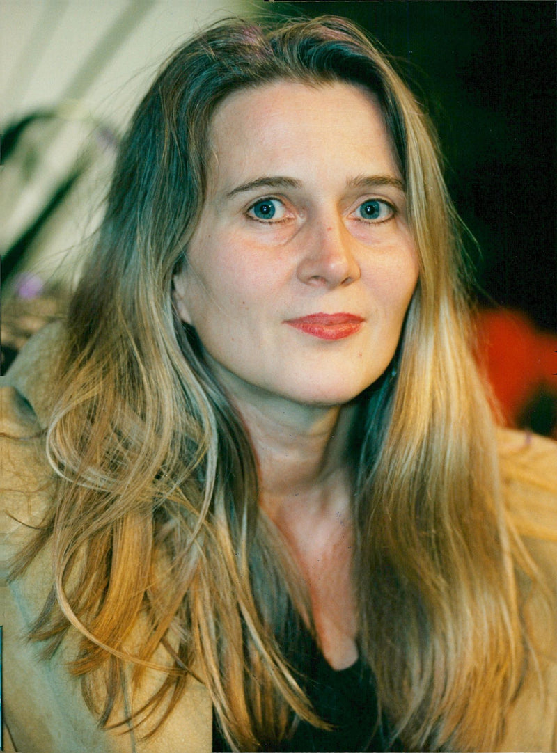 Poet and Swedish Academy member Katarina Frostenson - Vintage Photograph