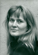 Poet and Swedish Academy member Katarina Frostenson - Vintage Photograph