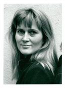 Poet and Swedish Academy member Katarina Frostenson - Vintage Photograph