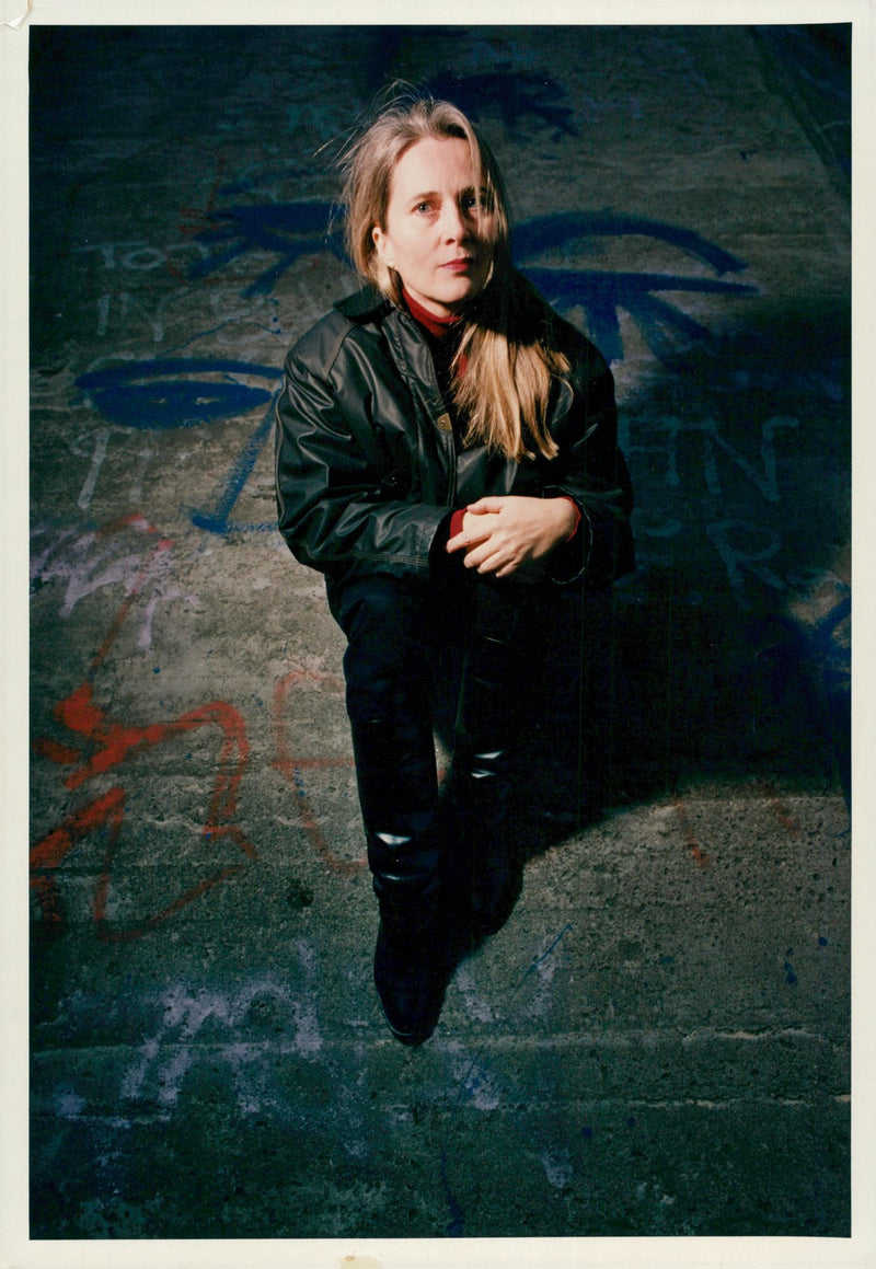 Poet and Swedish Academy member Katarina Frostenson - Vintage Photograph