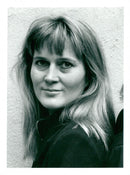 Poet and Swedish Academy member Katarina Frostenson - Vintage Photograph