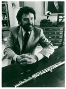 The musician James Galway - Vintage Photograph