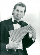 The musician James Galway - Vintage Photograph