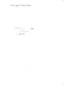 Caricature drawing by Gerald Ford - Vintage Photograph