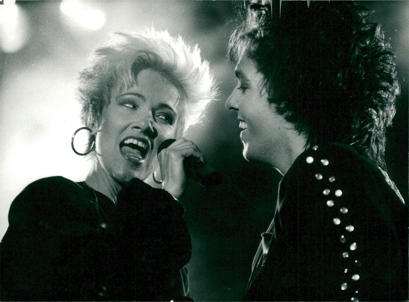Roxette on stage - Vintage Photograph